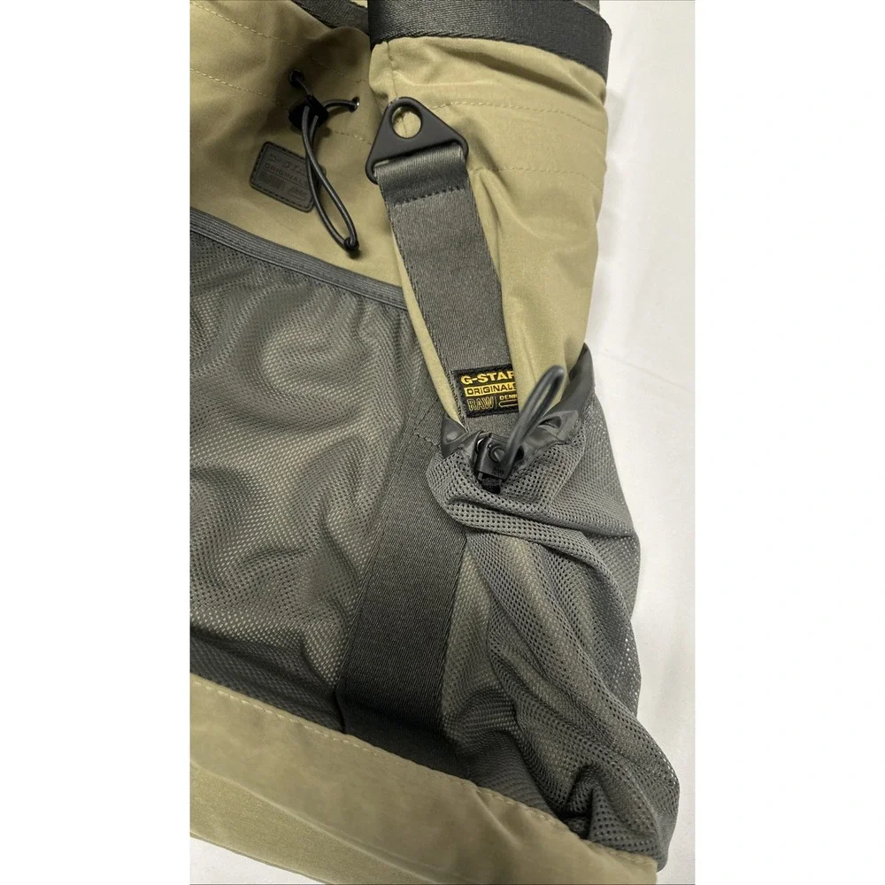 G-STAR RAW Lightweight Ripstop Mega Tote Bag Ensis Green Travel School‎ Workwear